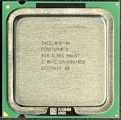 Dell / Intel Pentium D 830 @ 3.0GHz Socket 775 Dual Core CPU / SL88S / HD921