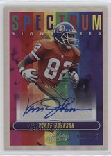 2023 Panini Absolute Spectrum Signatures 10/199 Vance Johnson #SPEC-VJ Auto 1v3