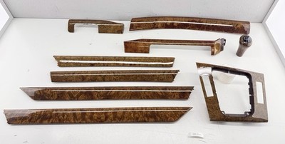   RARE BMW 3 SERIES E46 OEM LIGHT MAPLE WOOD TRIMS BEIGE AHORN SEDAN TOURING  