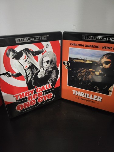 Thriller A Cruel Picture 4k Blu ray Vinegar Syndrome Limited Edition OOP - Imagen 4 de 4