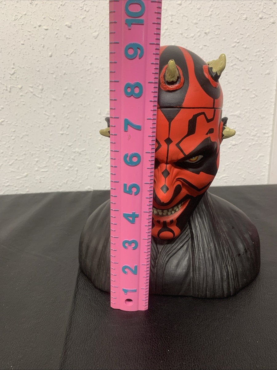 Star Wars 1990s Vintage Darth Maul Bust Cookie Jar Applause | eBay