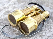 Nautical Antique Navy Binocular Pure Brass Ship Pirates Binocular Collectibles
