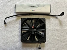 Noctua NF-F12 PWM Chromx Black Swap Premium Quiet Fan, 4-Pin 120x120x25mm