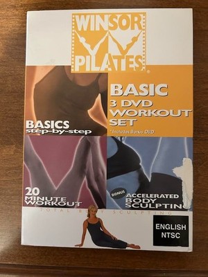 Winsor Pilates Basic 3 DVD Workout Set --FREE SHIPPING !!