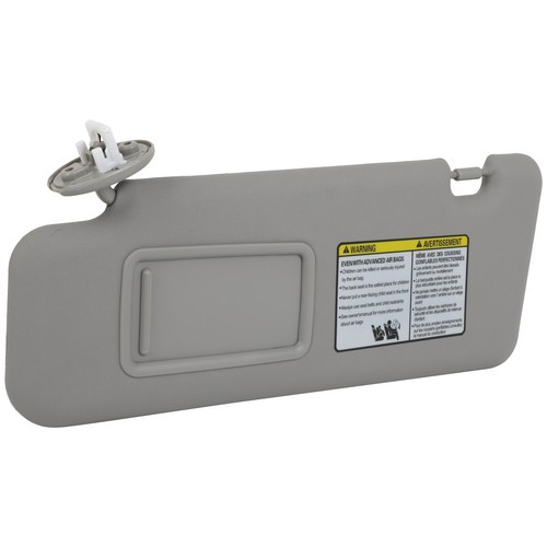 Sun Visor For 2008-2013 Toyota Highlander Gray Left Driver Side With Sunroof - Picture 20 of 24