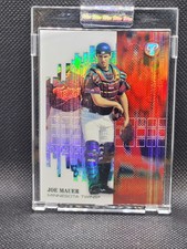 2002 Topps Pristine #152 JOE MAUER refractor 695/799 RC in original sealed case