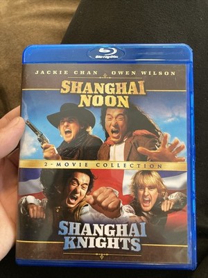 Shanghai Noon / Shanghai Knights (Blu-ray, 2013) Jackie Chan, Owen Wilson