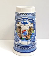 Vtg Old Style Beer 1981 Beer Stein Cup Chicagoland You’ve Got Style