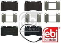Febi Bilstein 16848 Bremsbelagsatz FüR Scheibenbremse Bremsbelagsatz