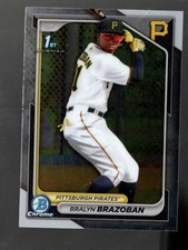 2024 Bowman Chrome #BCP-224 Bralyn Brazoban Prospects