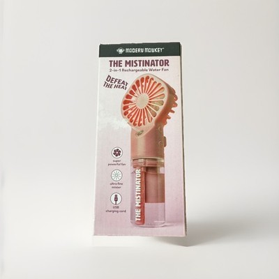 Modern Monkey The Mistinator 2-in-1 Rechargeable Water Fan Mister