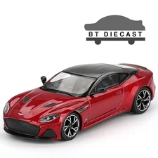 MINI GT ASTON MARTIN DBS 1/64 DIECAST MODEL CAR HYPER RED MGT01065