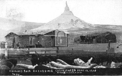 Chimney Rock Bayard Nebraska NE - Reprint