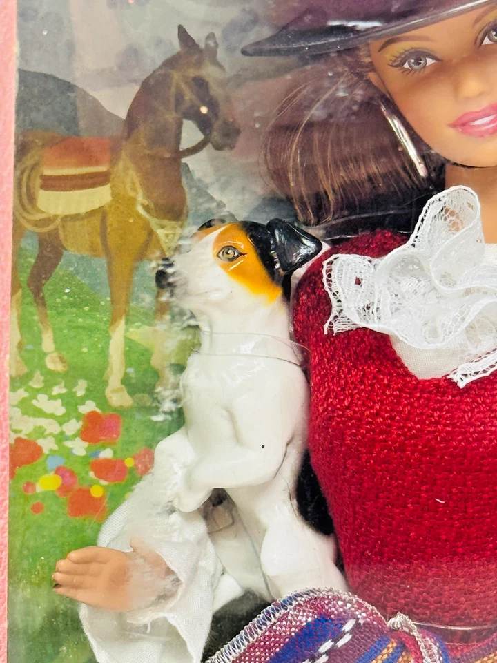 Muñeca Barbie Chile 2011 W3494 Mattel Muñecas del Mundo DOTW Nueva En Caja Foto 3 de 4