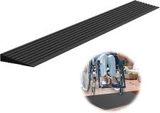 0.8" Rise Threshold Ramps for Doorways, 2000 Lbs Load Capacity, 35.5" Wide Natur