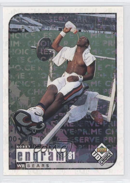 1998 Upper Deck UD Choice Prime Choice Reserve 85/100 Bobby Engram #34 9dj