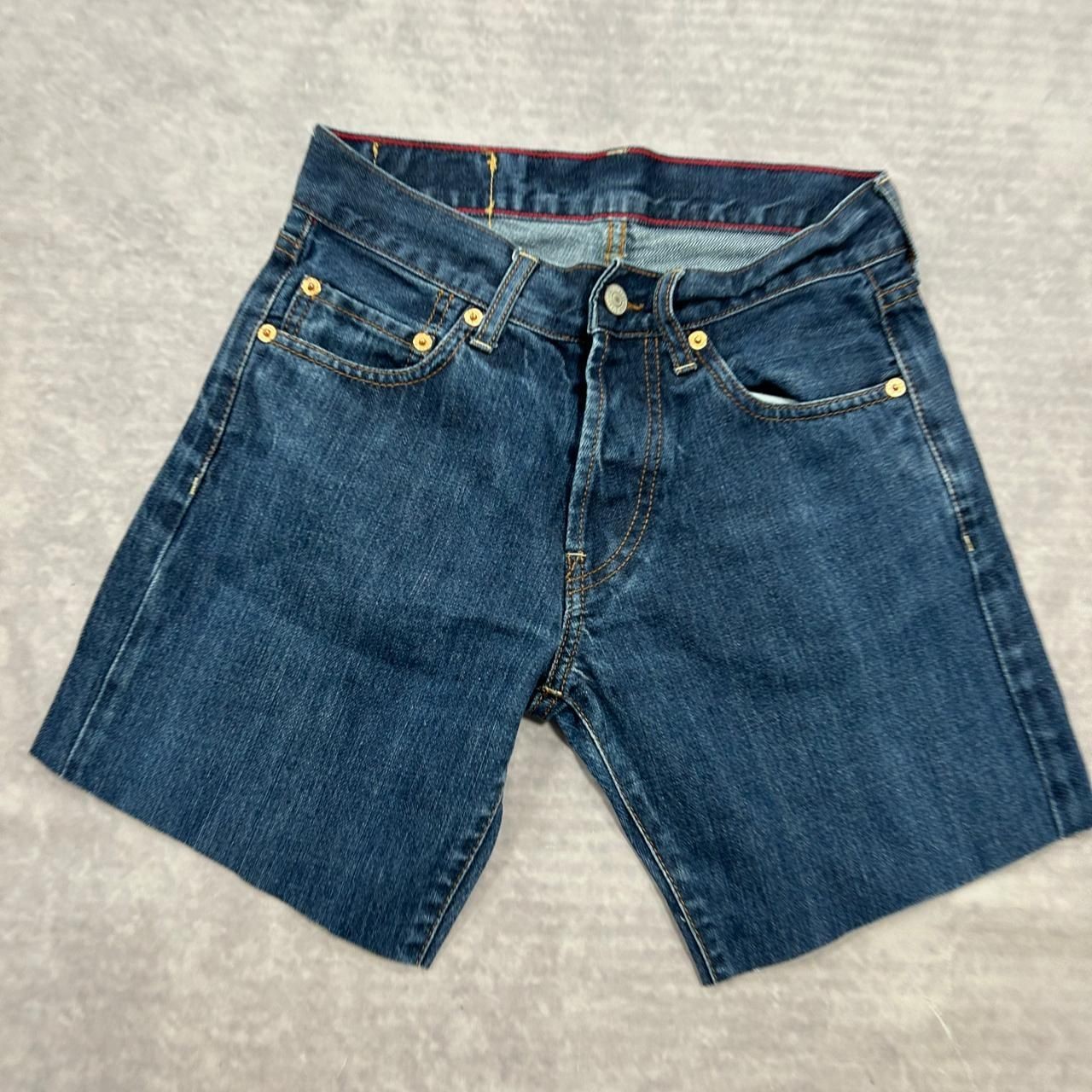 Levi's Shorts Levi 501 Cut Off Denim Shorts Women's 27 thumbnail 2