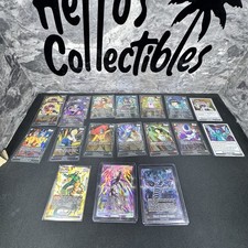 DRAGON BALL SUPER CARD GAME - LOT of 19 HOLO CARDS