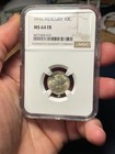 (#102383)  Mercury Dime:  1916.  NGC MS 64 FB.     Frosty!        (see video!) — photo 2