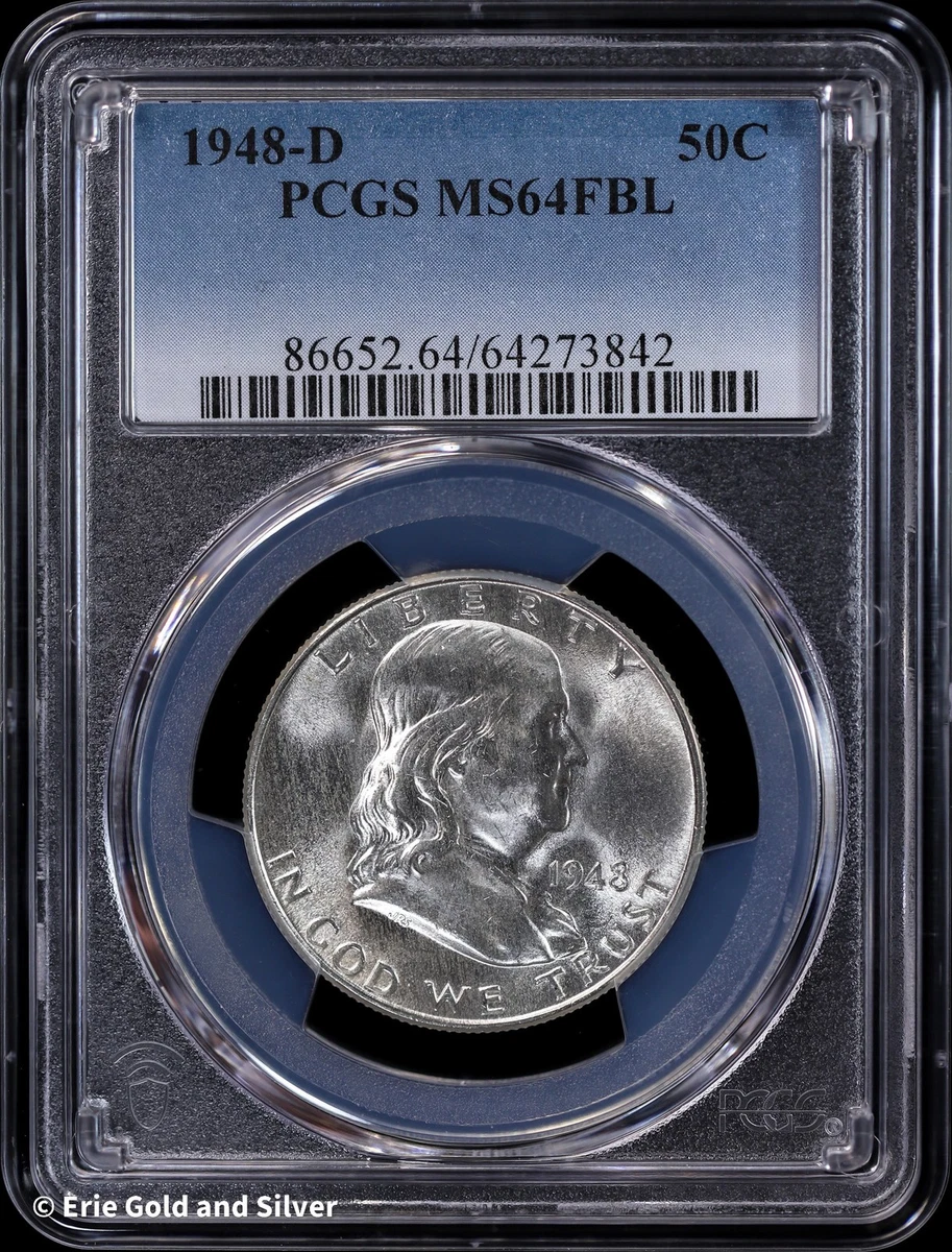 1948 D Franklin Half Dollar for sale | eBay