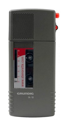 GRUNDIG Sh 10 Analoges Diktiergerät Audio Recorder
