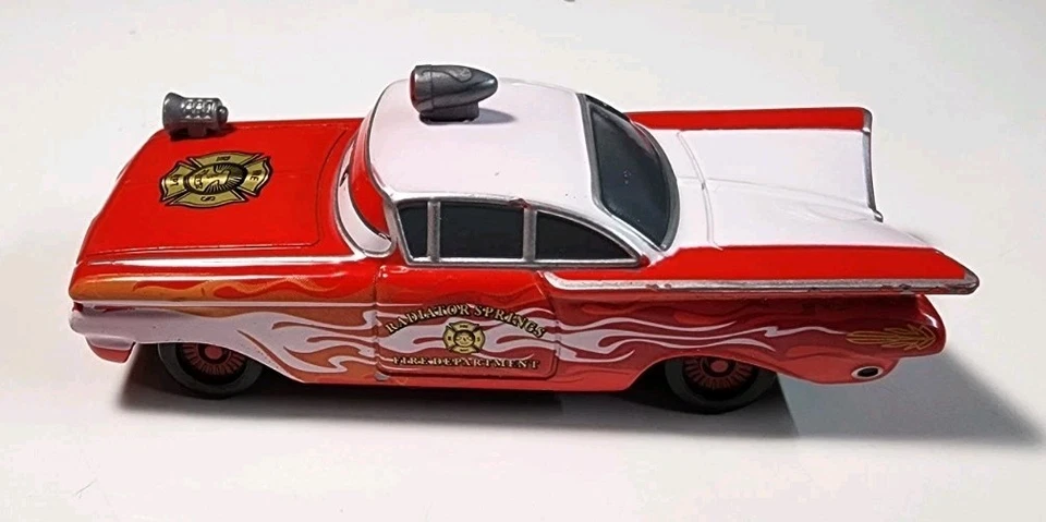 Takara Tomy Tomica Disney Pixar Cars Ramone 1/64 Diecast Chevy Impala Rescue Go - Image 4 of 4