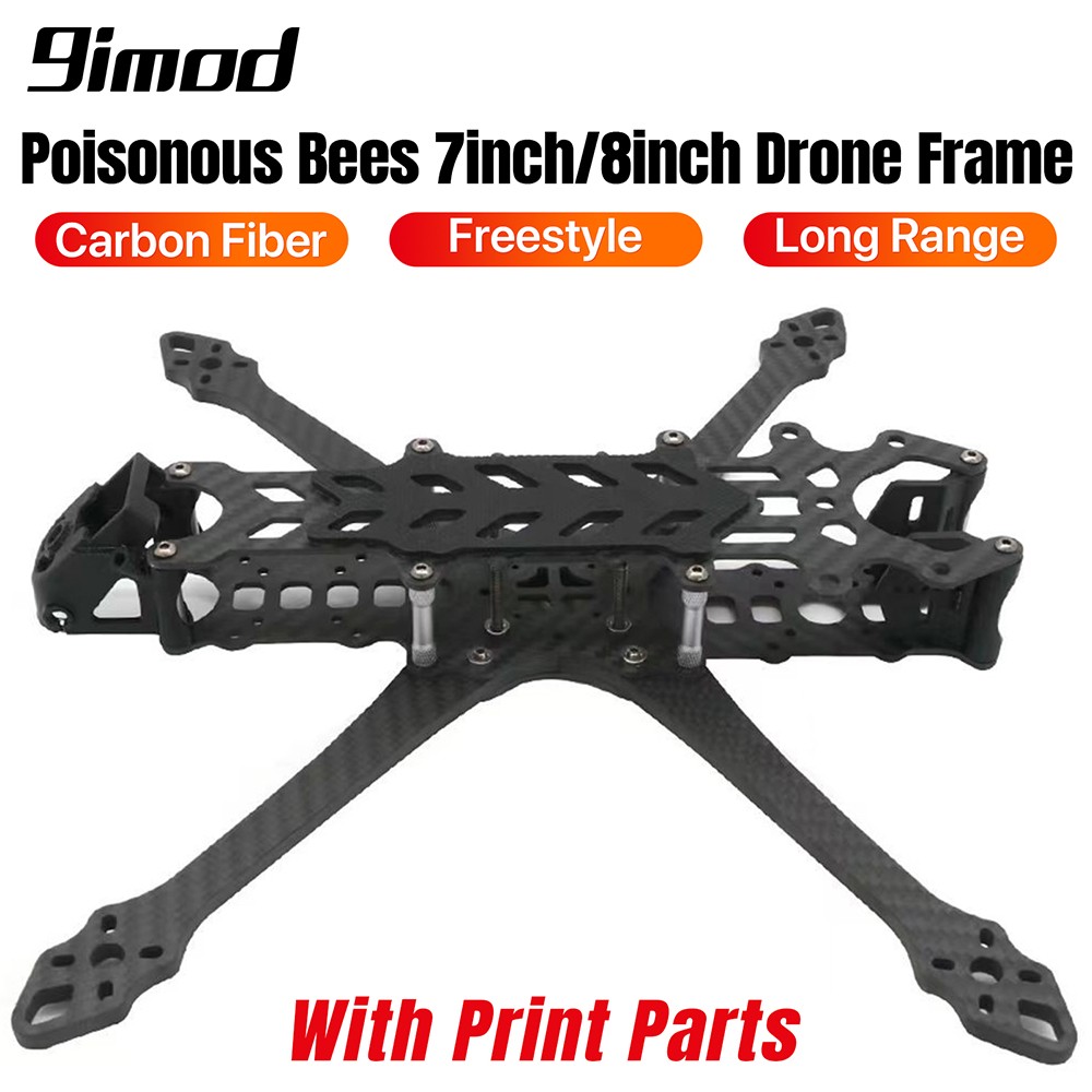 9IMOD Poisonous Bees 7”Carbon fiber 295mm FPV Freestyle Frame for RC Drone