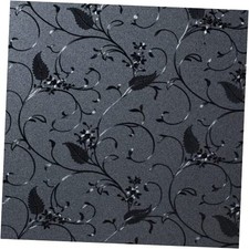 Blackout Window Privacy Film Non-Adhesive Privacy Film Total Black Out Window