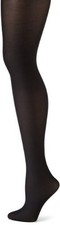Danskin Women's Shimmery Footed Tights C Black