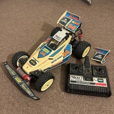 Vintage Nikko Backfire Super Buggy 4WD No.34 RC Car + Controller – Spares/Repair