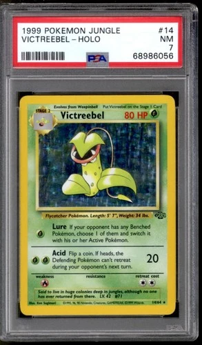 Pokemon Jungle Victreebel 14/64 PSA 7