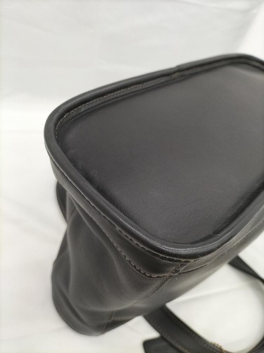 Coach Tote Black Leather Satchel Handbag 9303 F/S - Picture 14 of 24