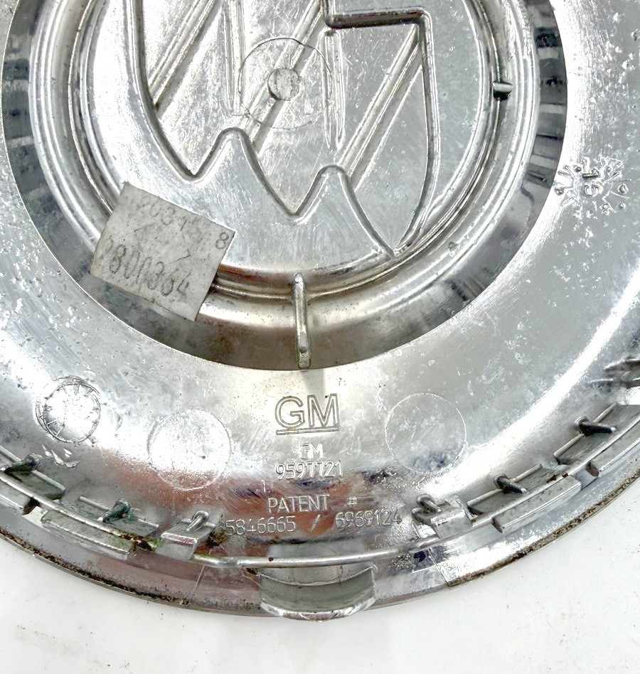 2008-2017 Buick Enclave Chrome Wheel Center Cap Tri-Shield GM 9597721 ...