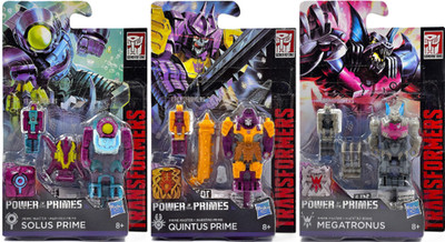 SOLUS QUINTUS PRIME MEGATRONUS 2017 TRANSFORMERS POWER OF THE PRIMES HASBRO OVP