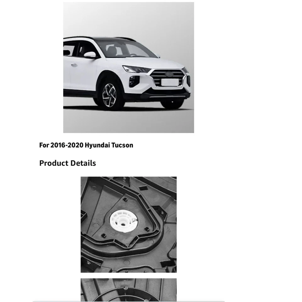 Front Right Window Regulator for Hyundai Tucson 2016-2020 82481-D3011 - Image 2 of 4