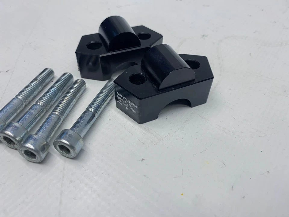 Soporte de fijación de manillar Kawasaki Z800 abrazadera manillar risers abrazadera (3) 15' Foto 4 de 4