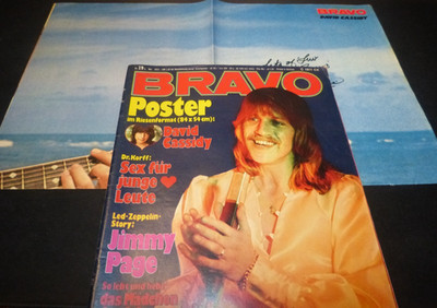 Bravo NR.19/1973 Riesenposter-David Cassidy/Kincade/Daliah Lavi/Winnetou