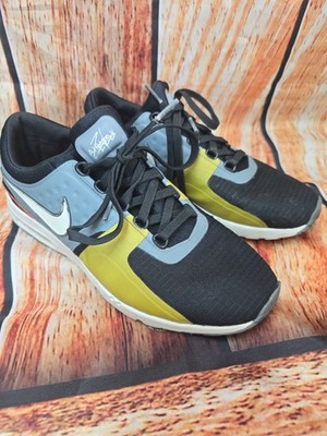 Nike Air Pegasus 89 Tech Shoes Womens Size 8.5 Black Olive Running 881173-001