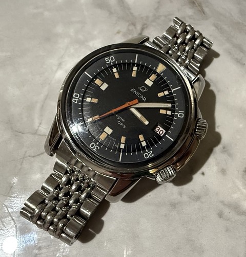 Vintage Enicar Sherpa Ops Men's Watch