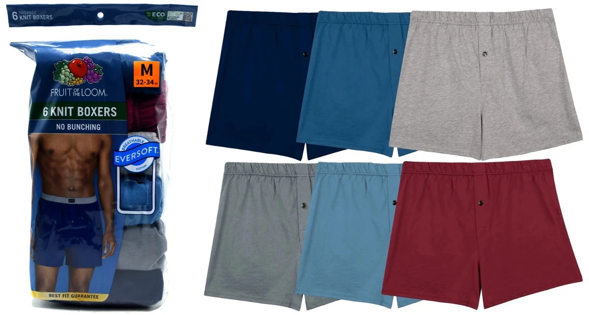 Fruit of the Loom Boxer da uomo con vestibilità migliorata