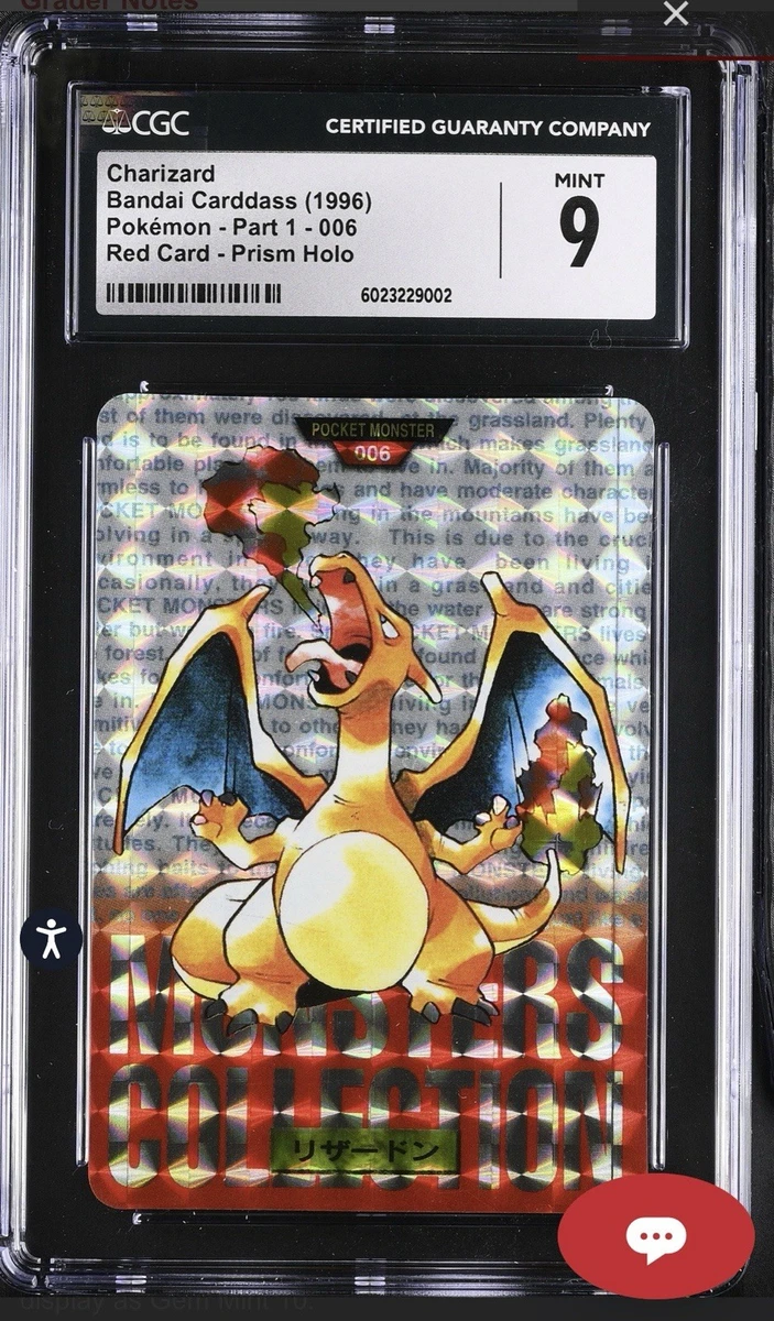 Charizard Pokémon TCG Bandai Individual Collectible Card Game