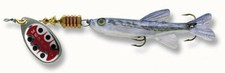 Original Mepps Aglia TW mit Fisch silber Kunstköder Spinner Blinker Köder angeln