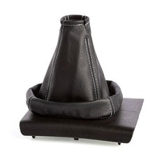 Schaltsack passend für Opel Astra H Bj. ab 2004 Weiße Naht Echtes Leder Neu