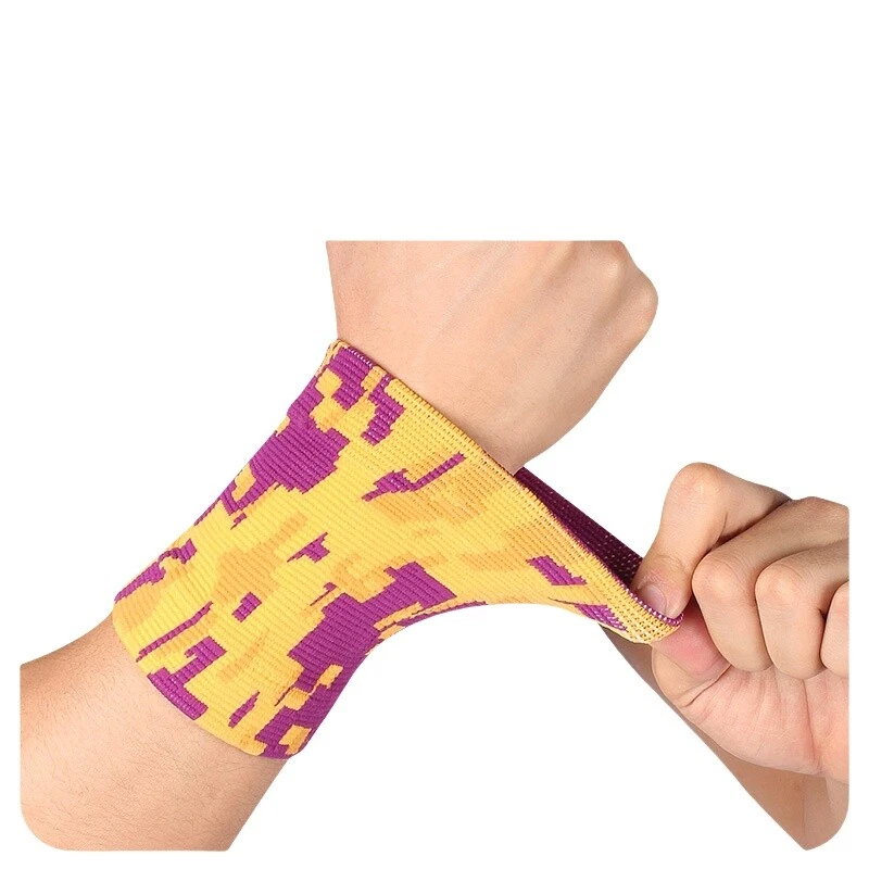 1 Pair Knitted Compression Wristband Badminton Fitness Wrist Protection Band - Image 3 of 3