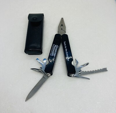 Vintage Computer Associates Multitool 9 In 1 Pocket Camp Travel Tool Stainless O