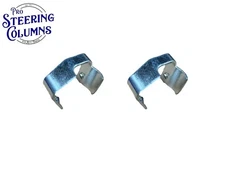 1980-1991 F-SERIES E-150 BRONCO UPPER TILT STEERING COLUMN ARM BRACKETS PAIR NEW