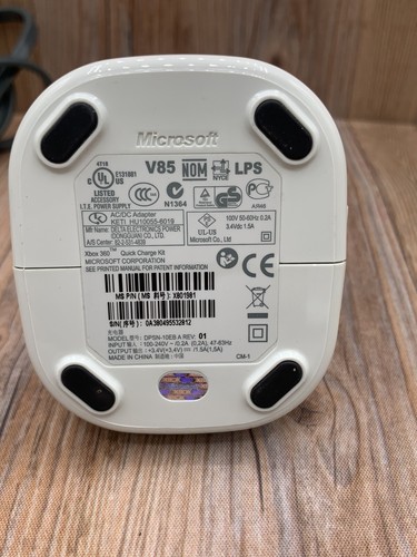 Zestaw szybkiego ładowania Xbox 360 kontroler ładowarka stacja dokująca OEM oryginalna - Zdjęcie 5 z 5