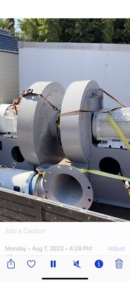 2 Used Cincinnati Blower Fans (30 HP). Price Is For Each Blower.  *MAKE OFFER*