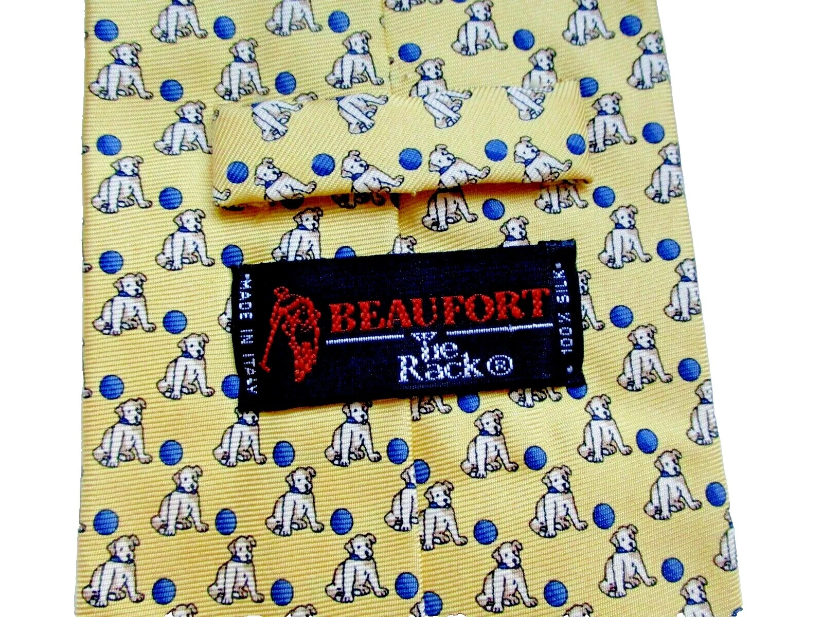 Tie Rack Animal Print 100% Silk Ties for Men