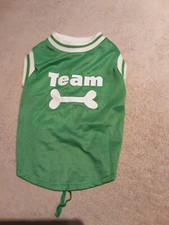 Hundepullover grün ... mit Aufdruck... Team